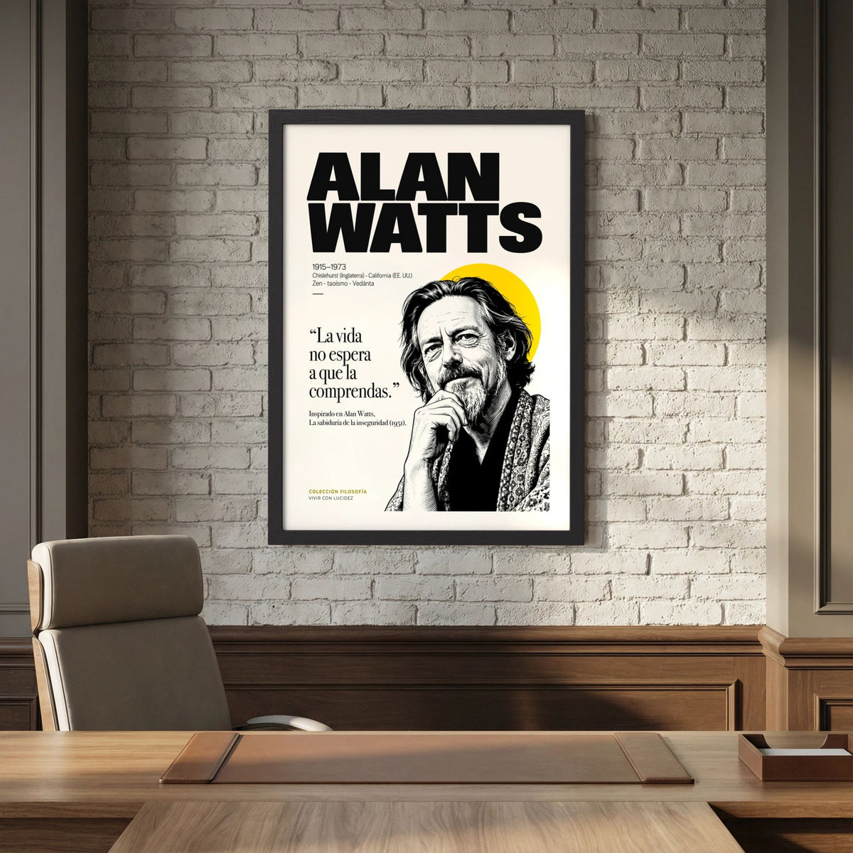 ALAN WATTS | EL ARTE DE VIVIR SIN RESISTENCIA